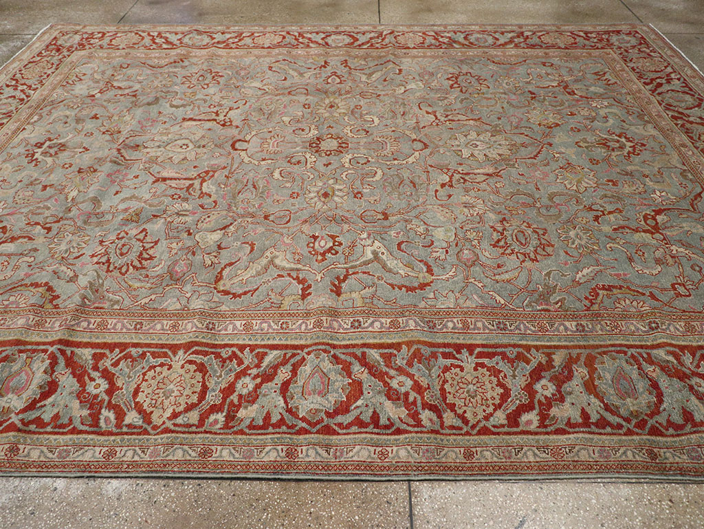 Antique Persian Malayer Room Size Carpet, No.31369 - Gss