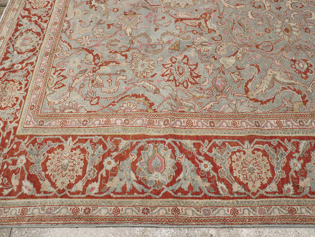 Antique Persian Malayer Room Size Carpet, No.31369 - Gss