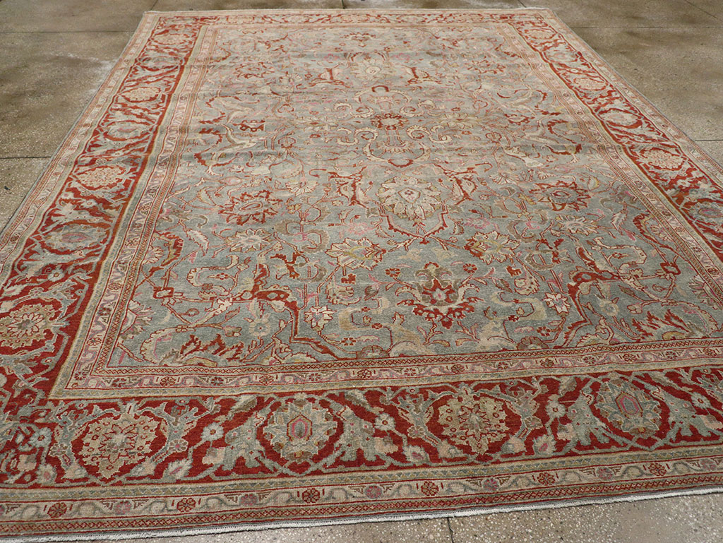Antique Persian Malayer Room Size Carpet, No.31369 - Gss