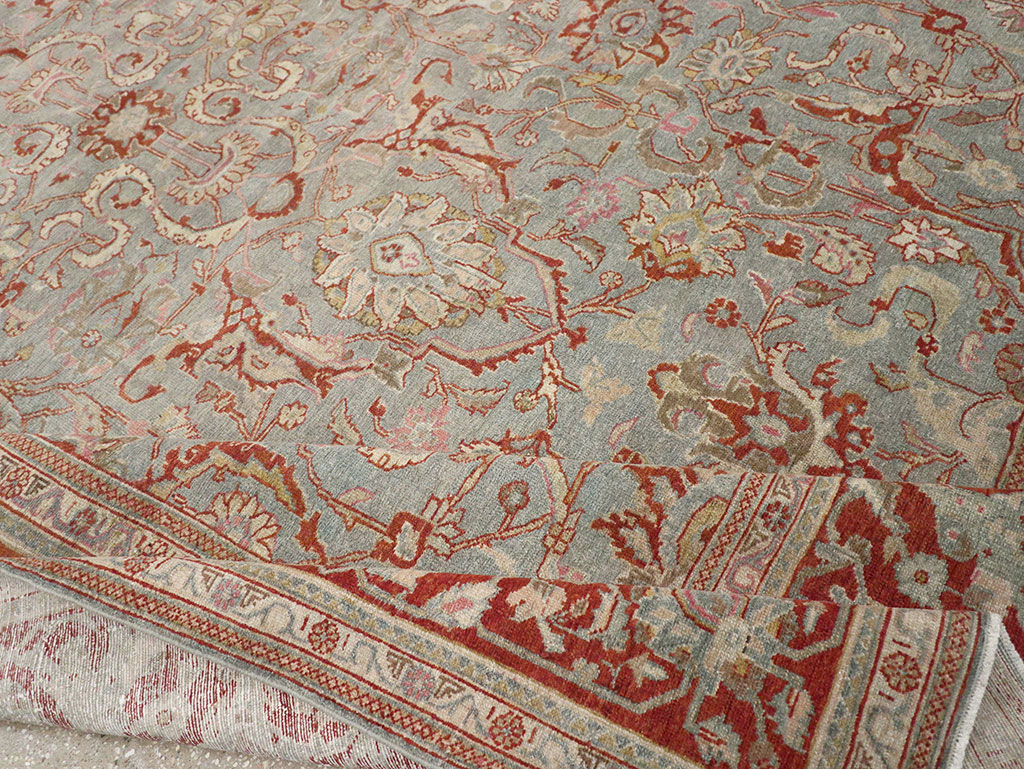 Antique Persian Malayer Room Size Carpet, No.31369 - Gss