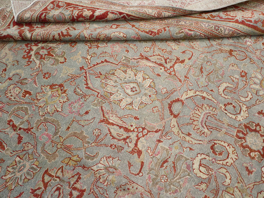 Antique Persian Malayer Room Size Carpet, No.31369 - Gss