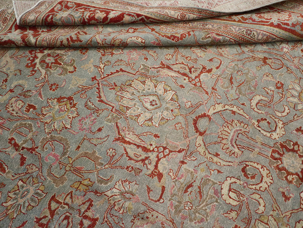 Antique Persian Malayer Room Size Carpet, No.31369 - Gss