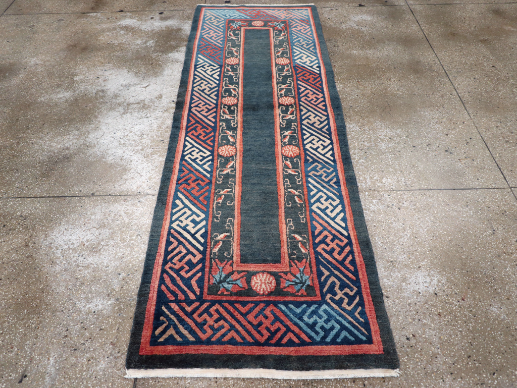 Modern Tibetan Runner, No.31373 - Gss