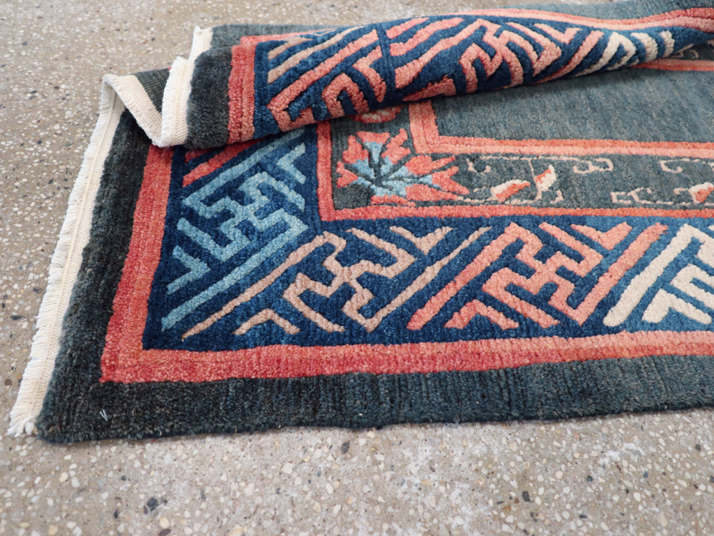 Modern Tibetan Runner, No.31373 - Gss