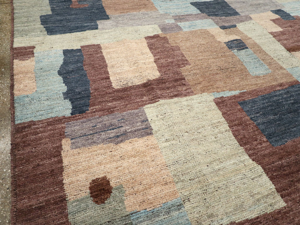 Contemporary Turkish Room Size Carpet, No.31377 - Gss