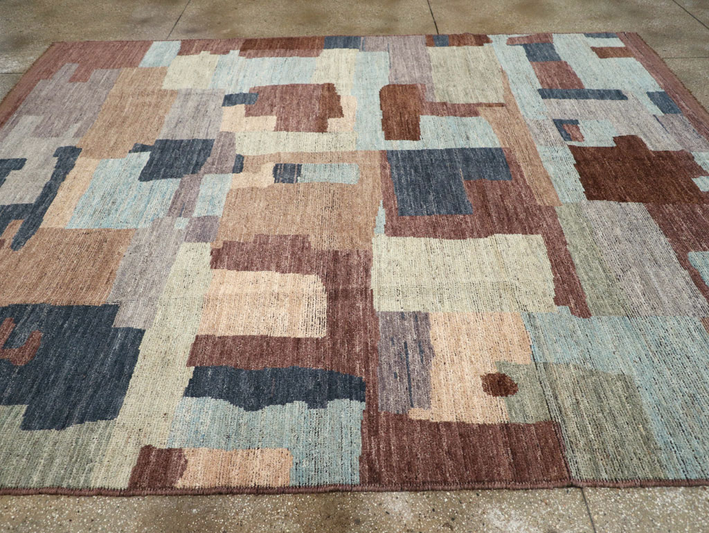 Contemporary Turkish Room Size Carpet, No.31377 - Gss