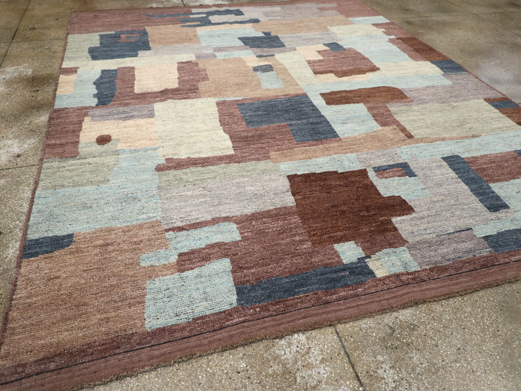 Contemporary Turkish Room Size Carpet, No.31377 - Gss