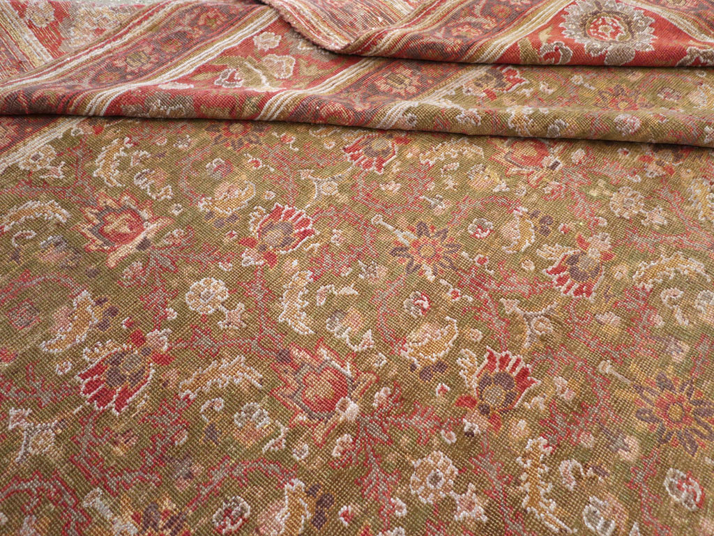 Antique Turkish Herekeh Large Carpet, No.31379 - Gss