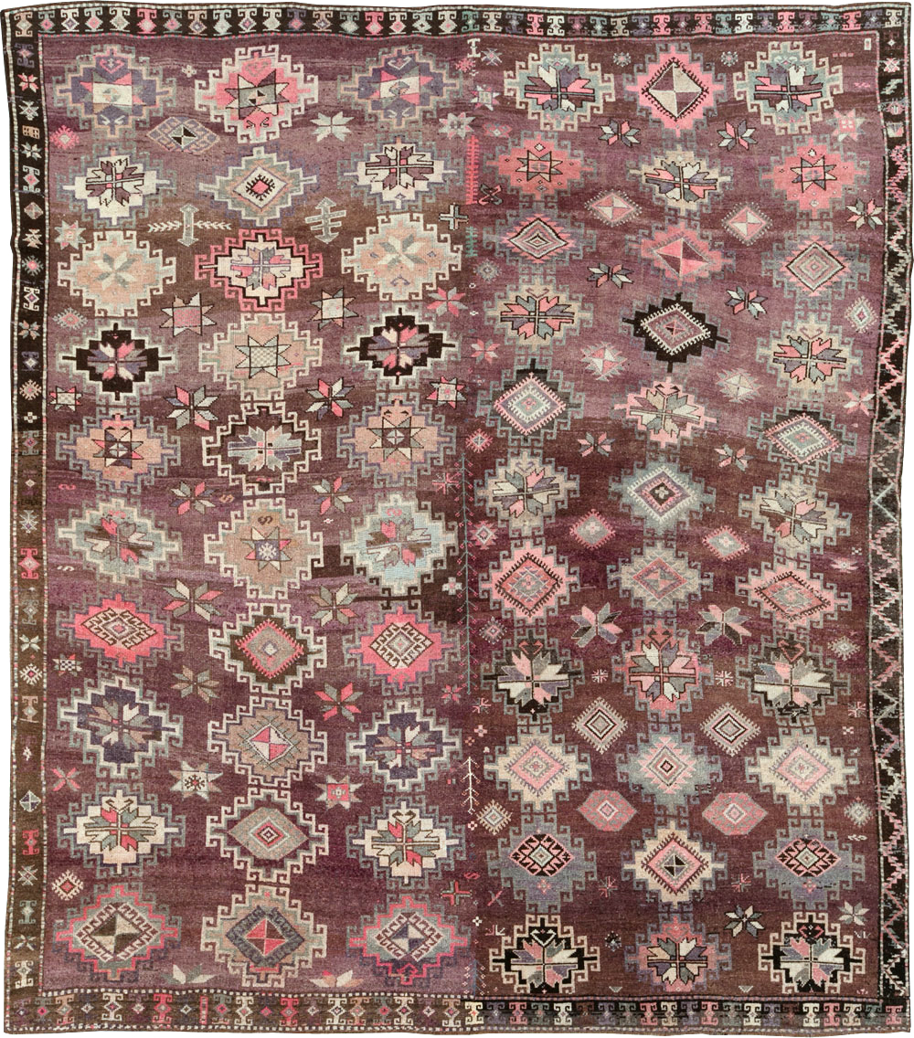 Vintage Turkish Anatolian Room Size Carpet, No.31399 - Gss