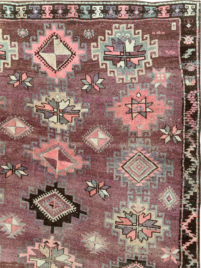 Vintage Turkish Anatolian Room Size Carpet, No.31399 - Gss
