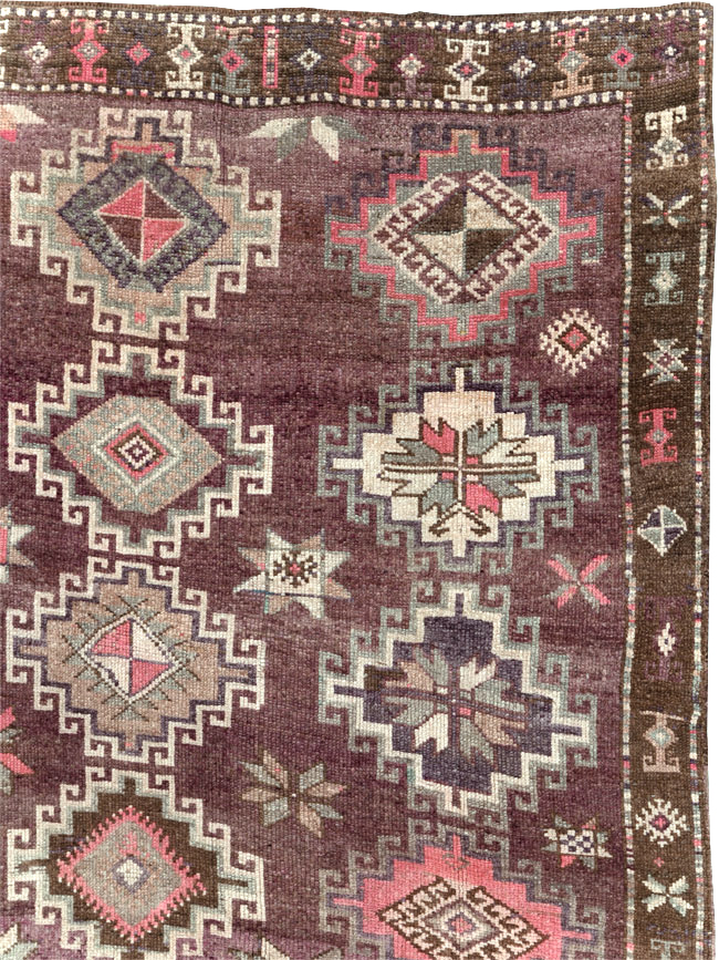 Vintage Turkish Anatolian Room Size Carpet, No.31399 - Gss