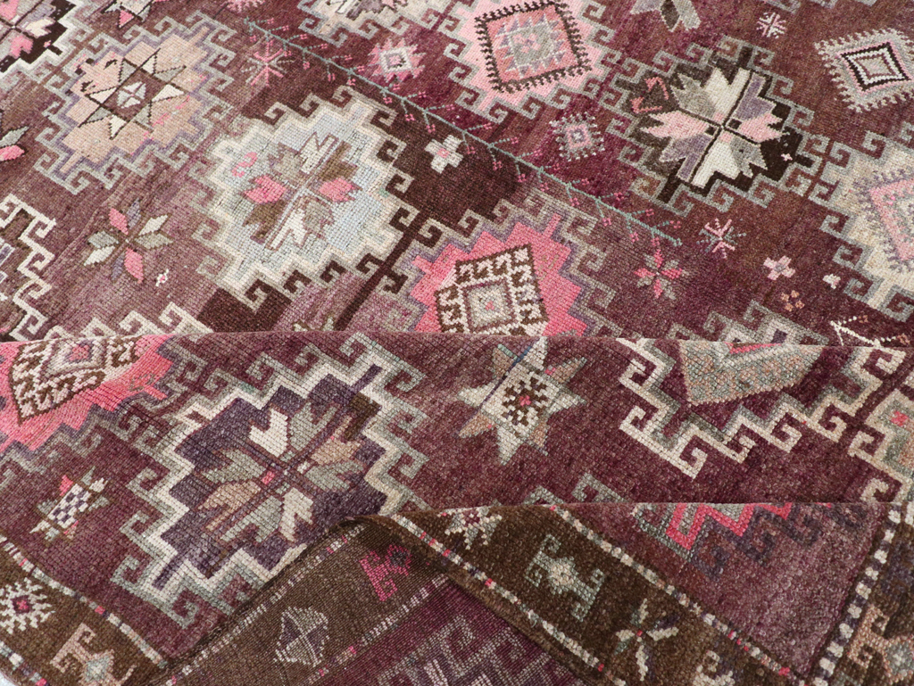 Vintage Turkish Anatolian Room Size Carpet, No.31399 - Gss