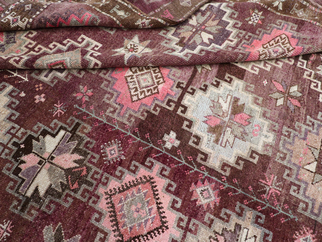 Vintage Turkish Anatolian Room Size Carpet, No.31399 - Gss