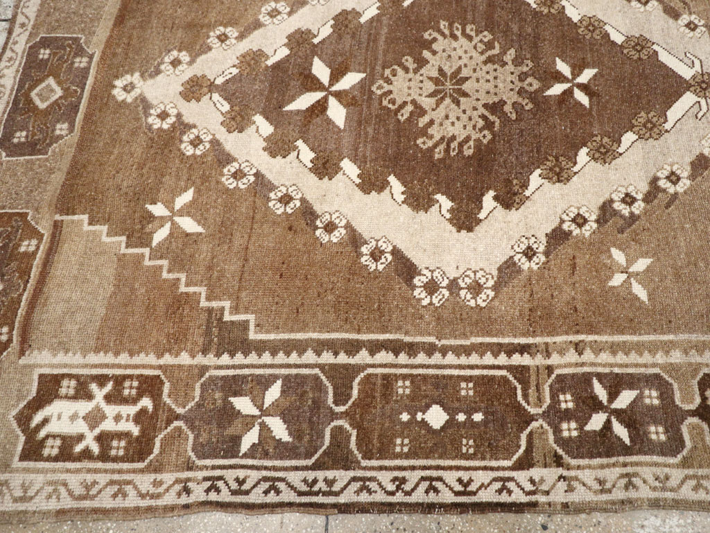 Vintage Turkish Anatolian Room Size Carpet, No.31400 - Gss