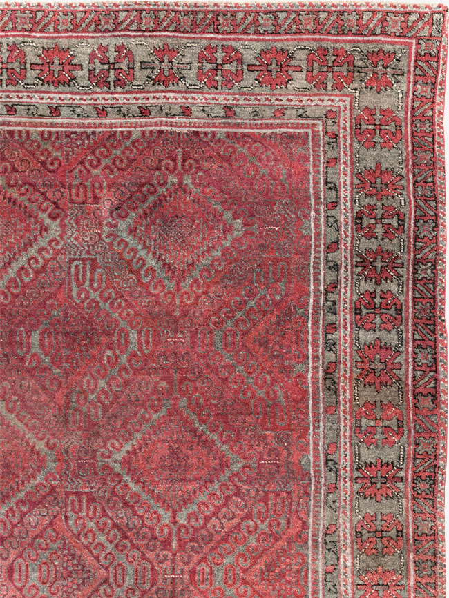 Antique Indian Agra Room Size Carpet, No.31403 - Gss