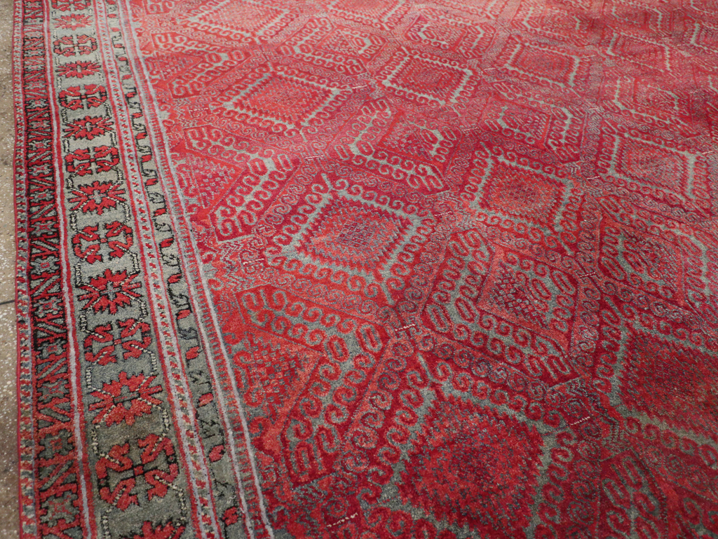 Antique Indian Agra Room Size Carpet, No.31403 - Gss