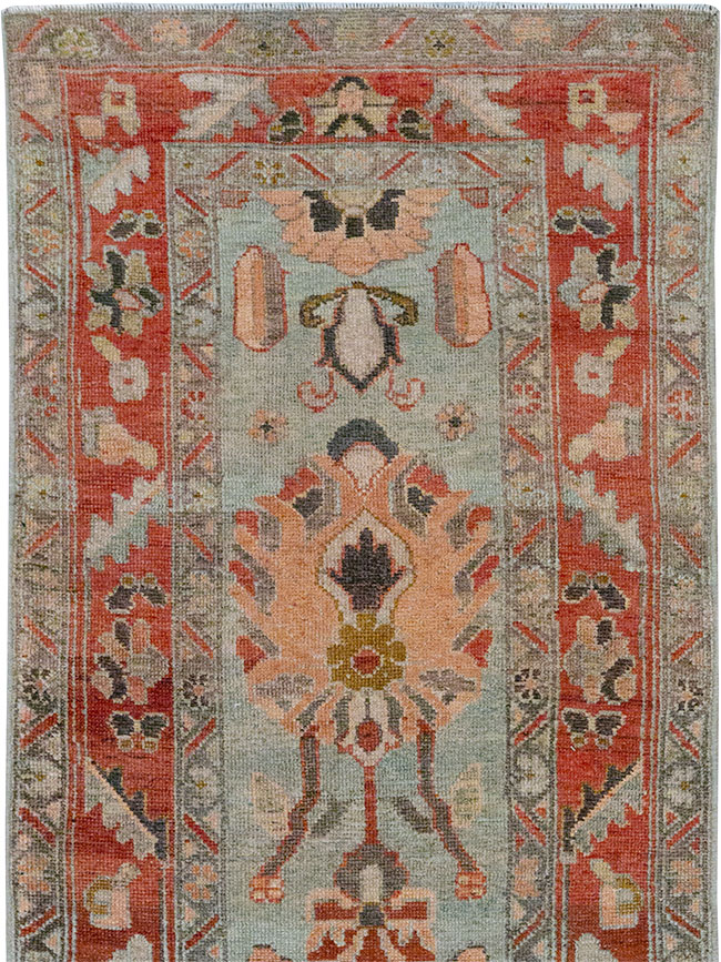 Antique Persian Bidjar Long Runner, No.31406 - Gss