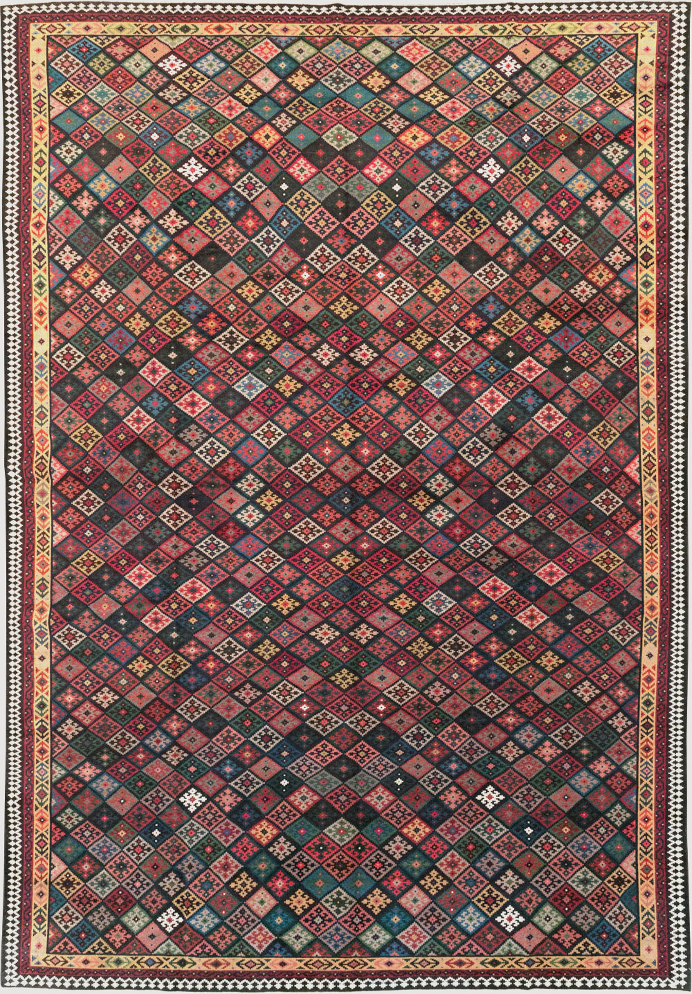 Contemporary Persian Qashqai Oversize Carpet, No.31418 - Gss