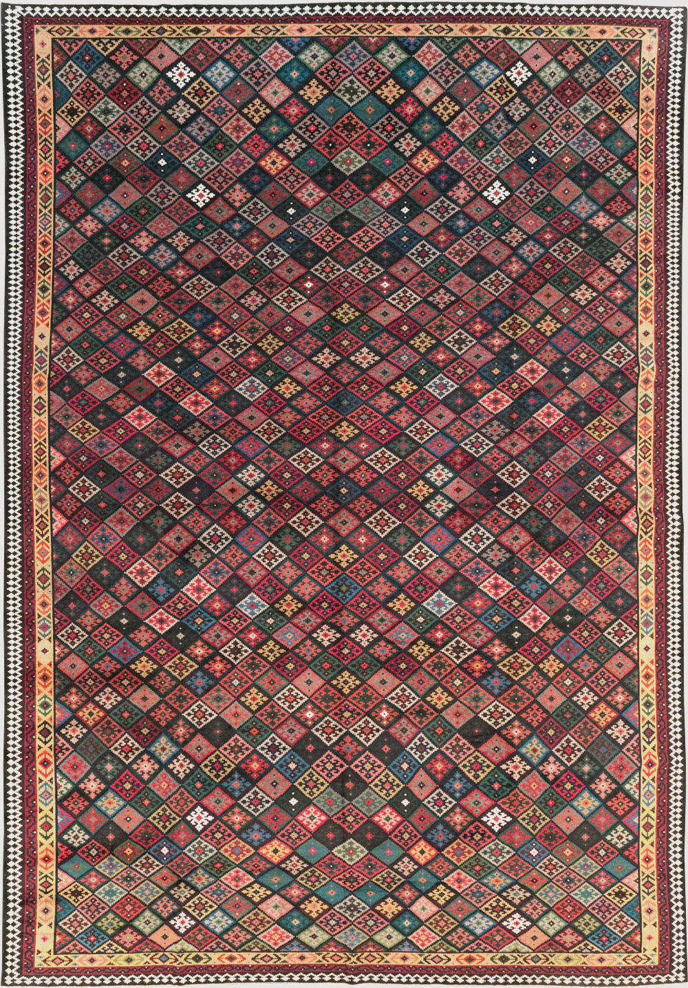 Contemporary Persian Qashqai Oversize Carpet, No.31418 - Gss