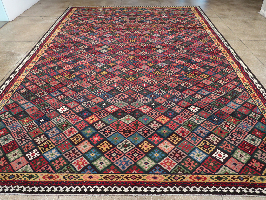 Contemporary Persian Qashqai Oversize Carpet, No.31418 - Gss