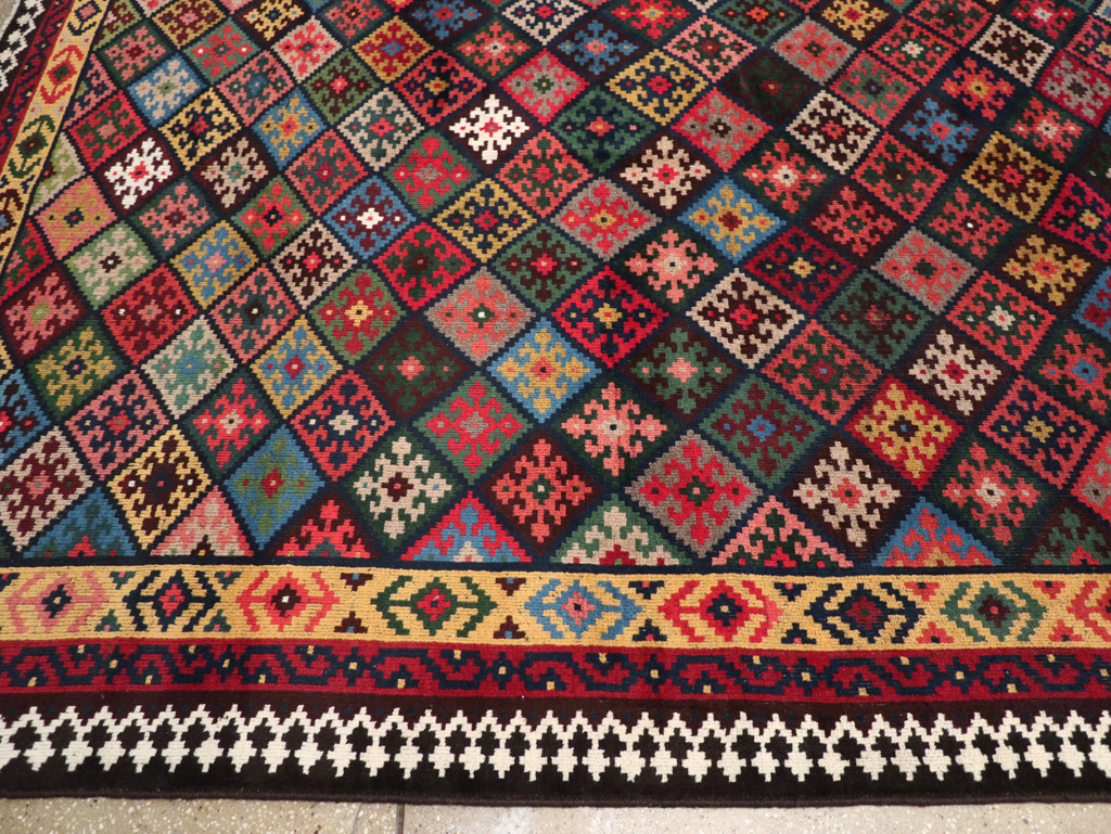 Contemporary Persian Qashqai Oversize Carpet, No.31418 - Gss