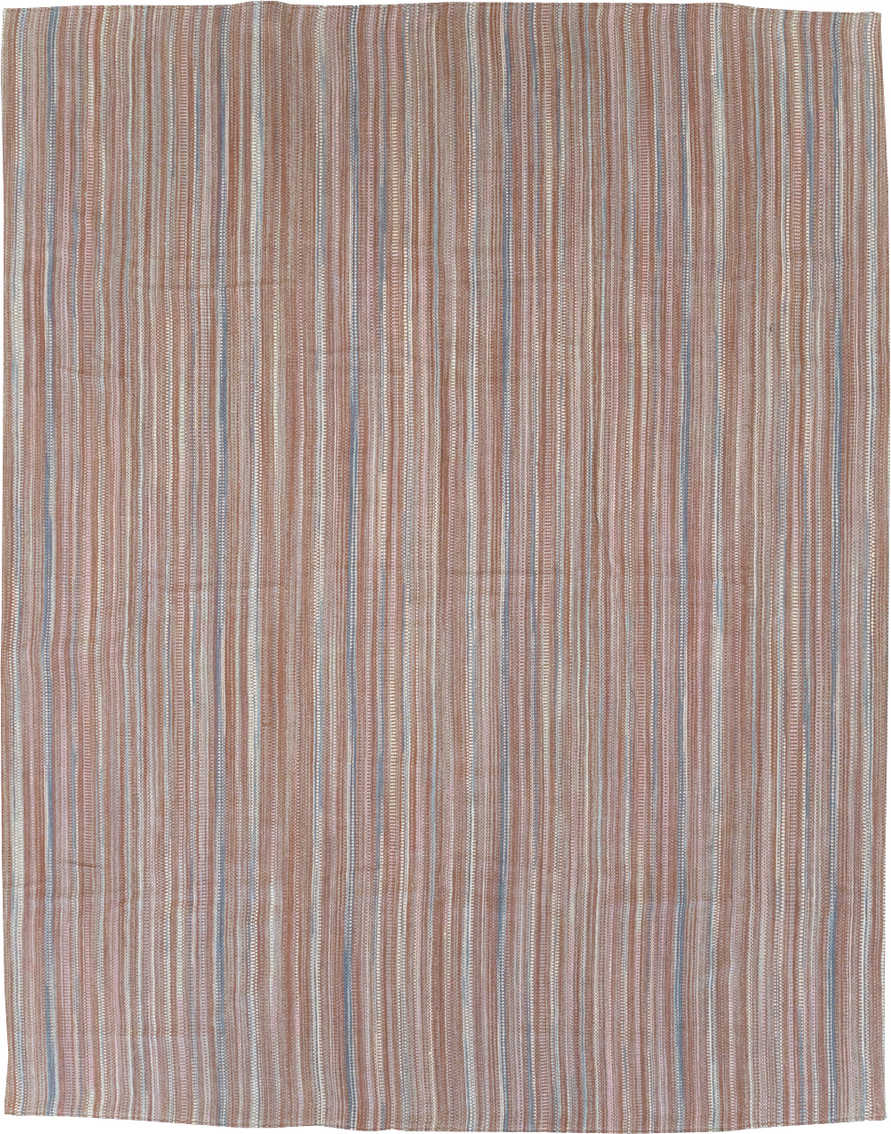 Modern Turkish Flatweave Room Size Carpet, No.31425 - Gss