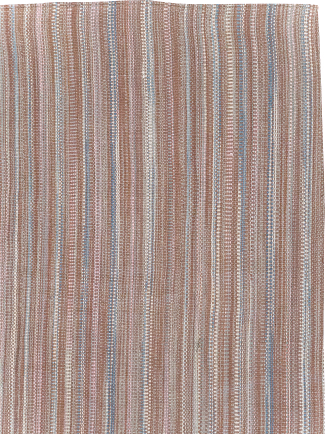 Modern Turkish Flatweave Room Size Carpet, No.31425 - Gss