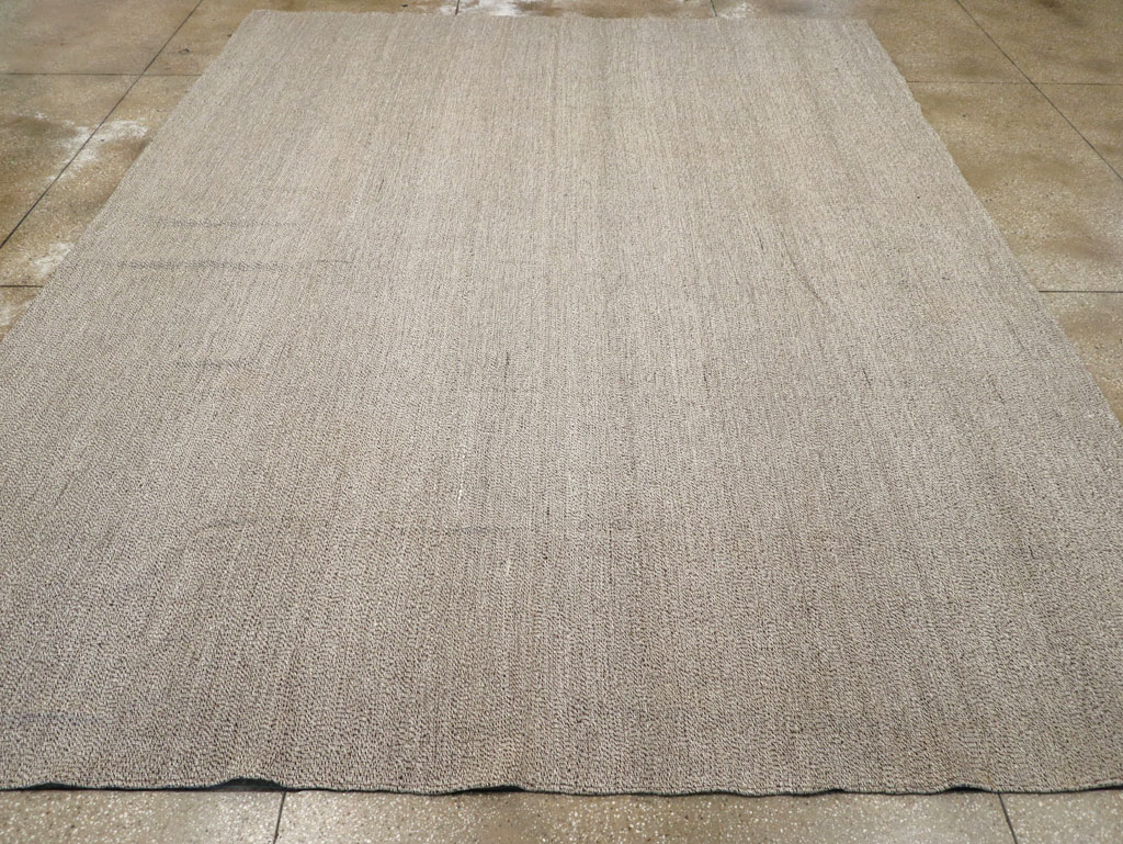 Vintage Turkish Flatweave Kilim Room Size Carpet, No.31428 - Gss