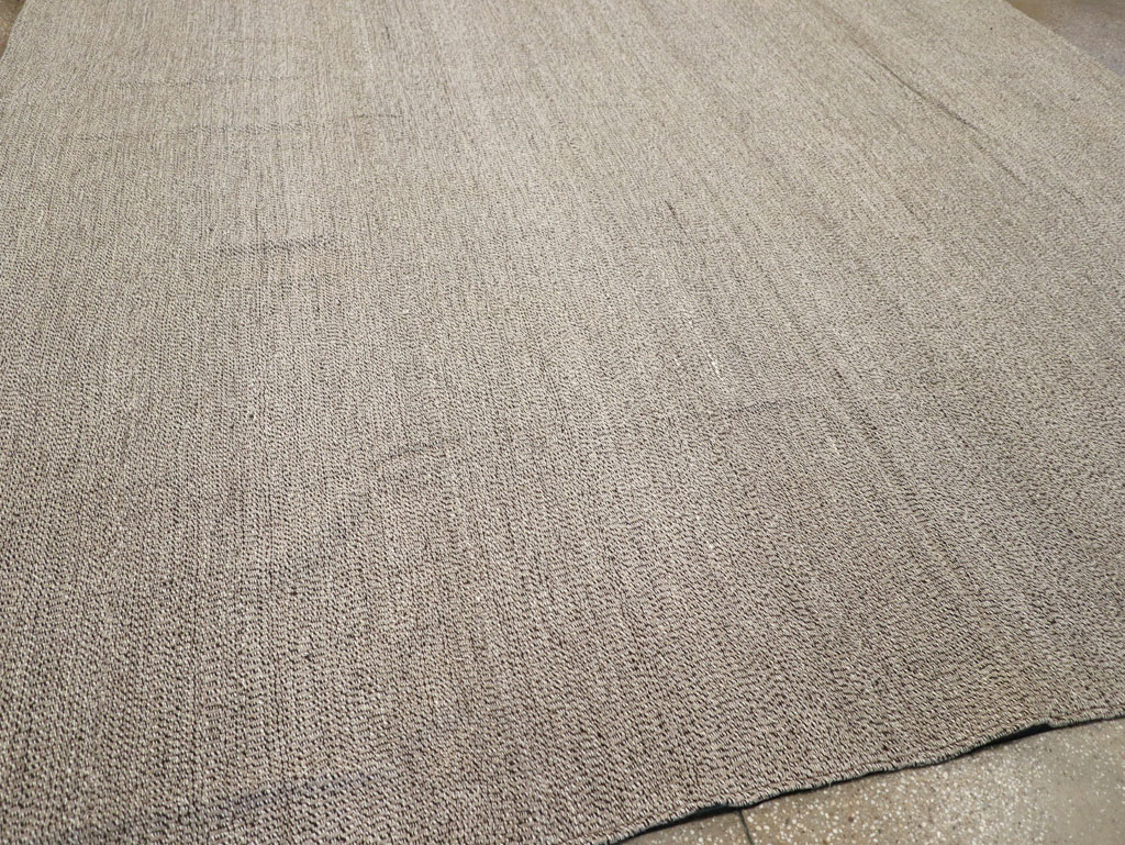 Vintage Turkish Flatweave Kilim Room Size Carpet, No.31428 - Gss