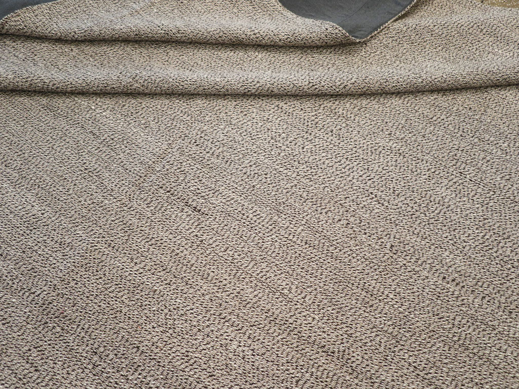 Vintage Turkish Flatweave Kilim Room Size Carpet, No.31428 - Gss