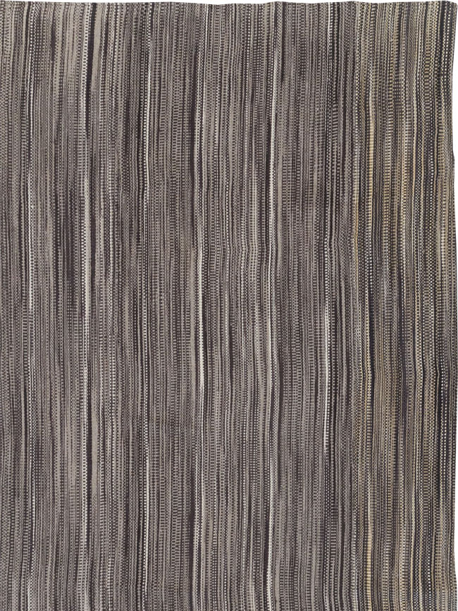 Modern Turkish Flatweave Large Carpet, No.31430 - Gss