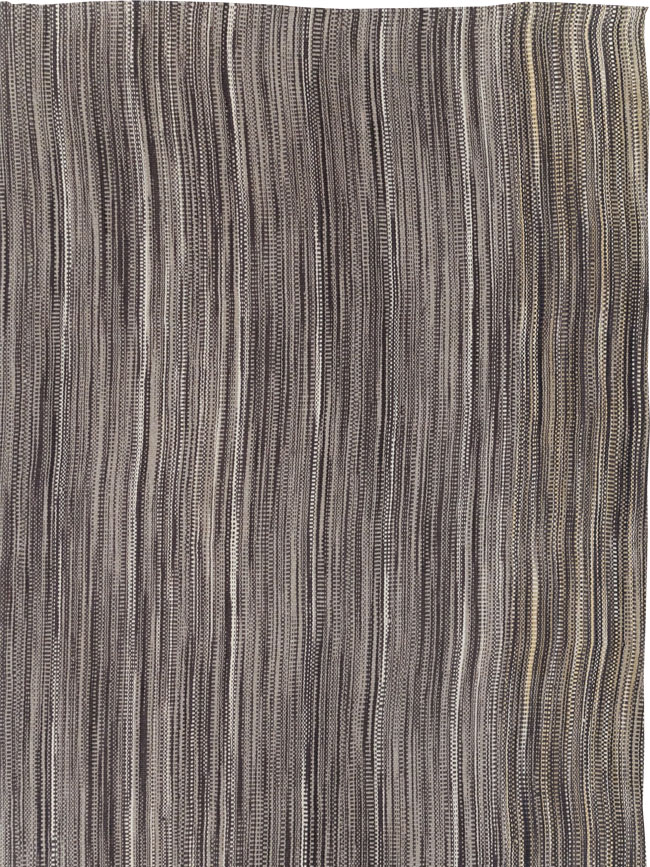 Modern Turkish Flatweave Large Carpet, No.31430 - Gss