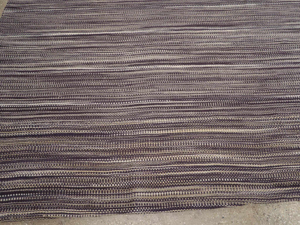 Modern Turkish Flatweave Large Carpet, No.31430 - Gss