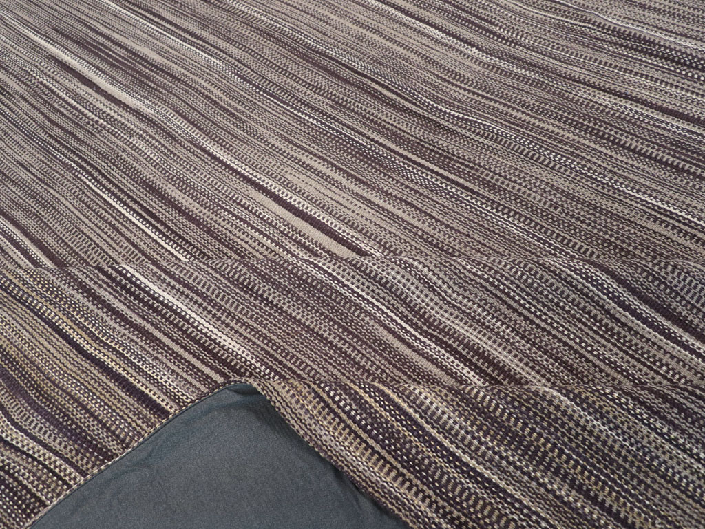 Modern Turkish Flatweave Large Carpet, No.31430 - Gss
