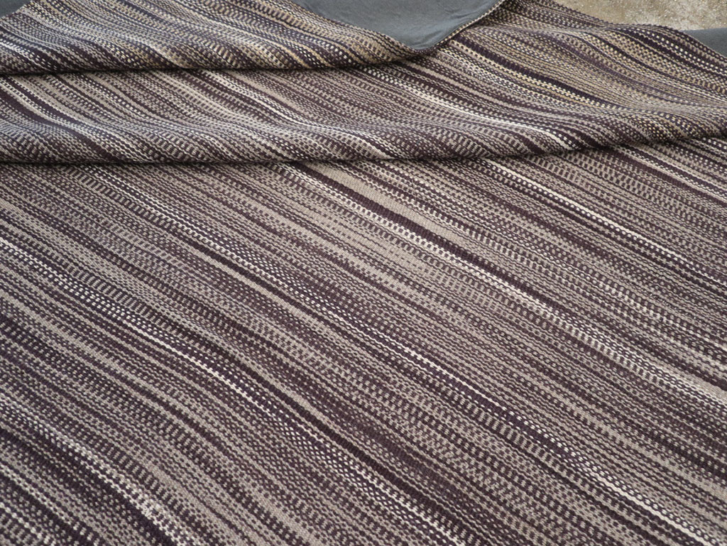 Modern Turkish Flatweave Large Carpet, No.31430 - Gss