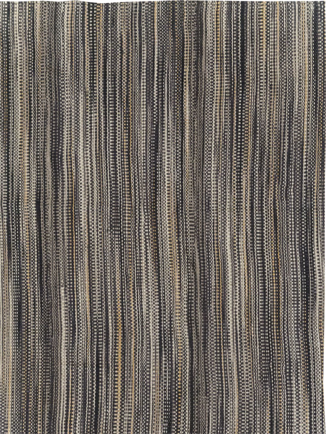 Modern Turkish Flatweave Room Size Carpet, No.31432 - Gss