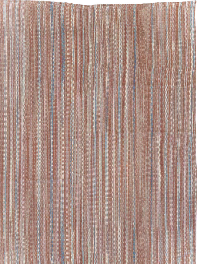 Modern Turkish Flatweave Large Carpet, No.31433 - Gss