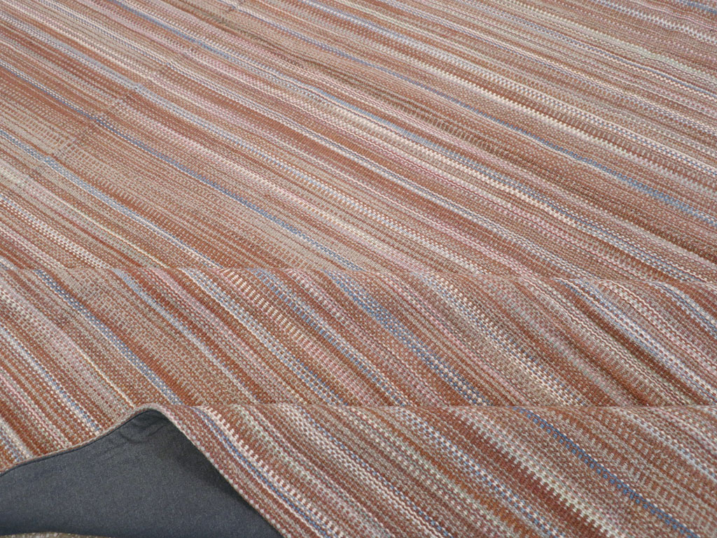 Modern Turkish Flatweave Large Carpet, No.31433 - Gss
