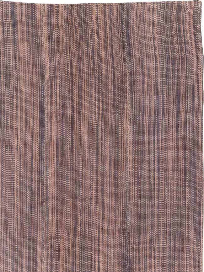Modern Turkish Flatweave Room Size Carpet, No.31434 - Gss