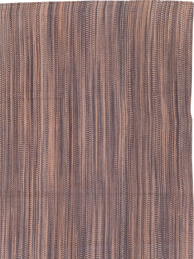 Modern Turkish Flatweave Room Size Carpet, No.31434 - Gss