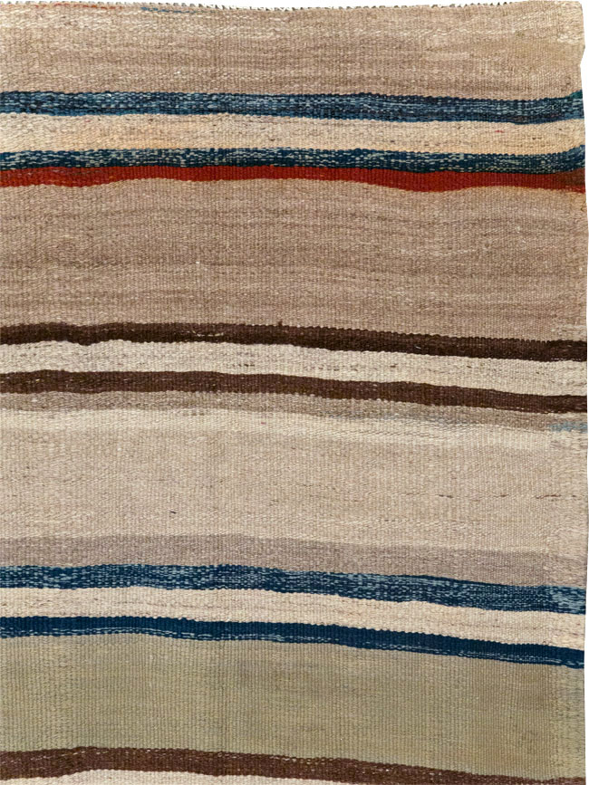 Vintage Persian Kilim Gallery Rug, No.31437 - Gss