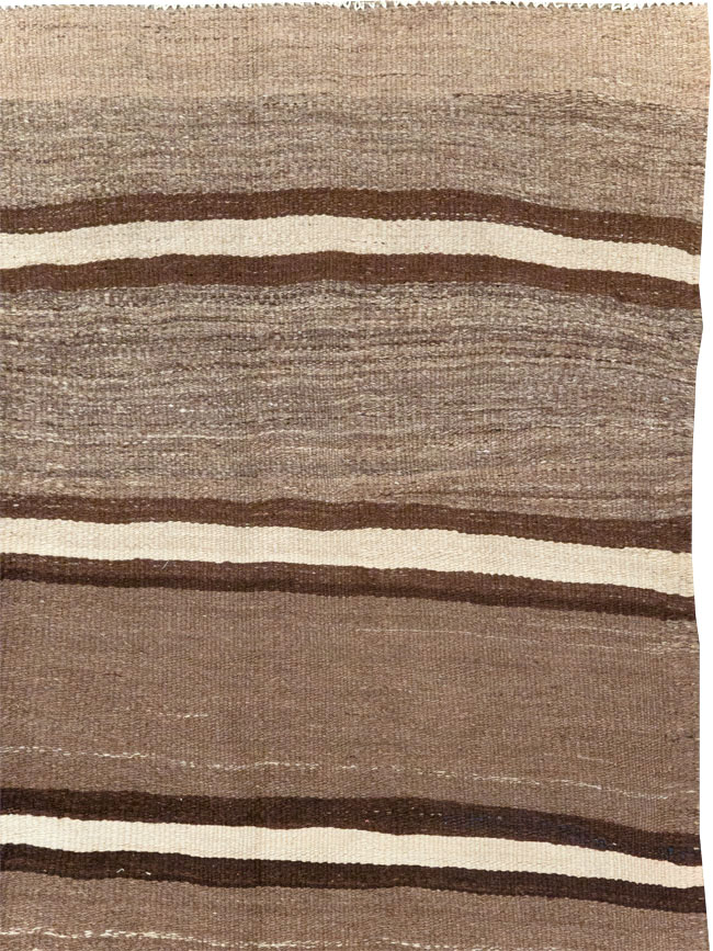 Vintage Persian Kilim Gallery Rug, No.31437 - Gss