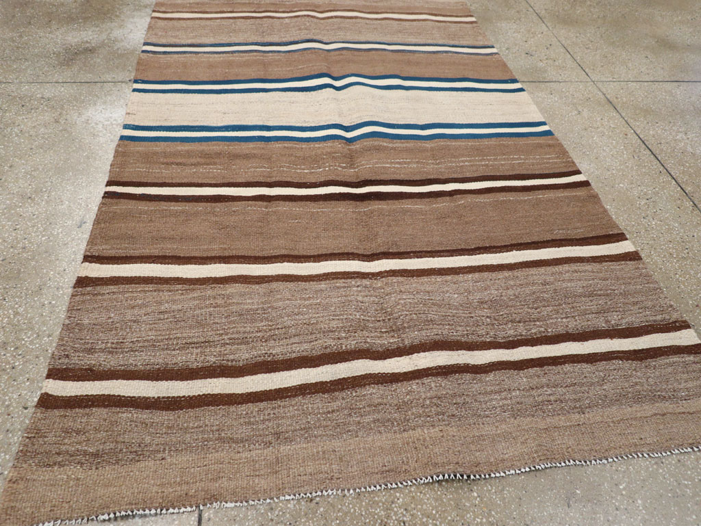 Vintage Persian Kilim Gallery Rug, No.31437 - Gss