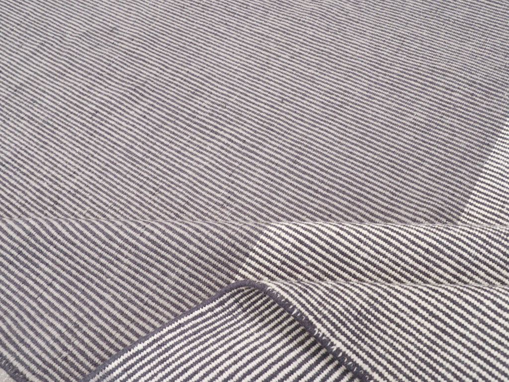 Contemporary Turkish Flatweave Room Size Carpet, No.31447 - Gss