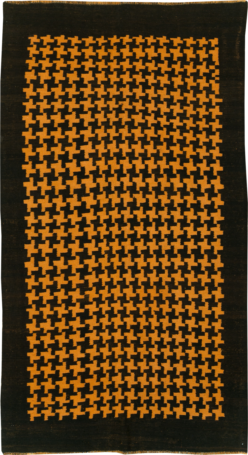 Vintage Moroccan Flatweave Gallery Rug, No.31448 - Gss
