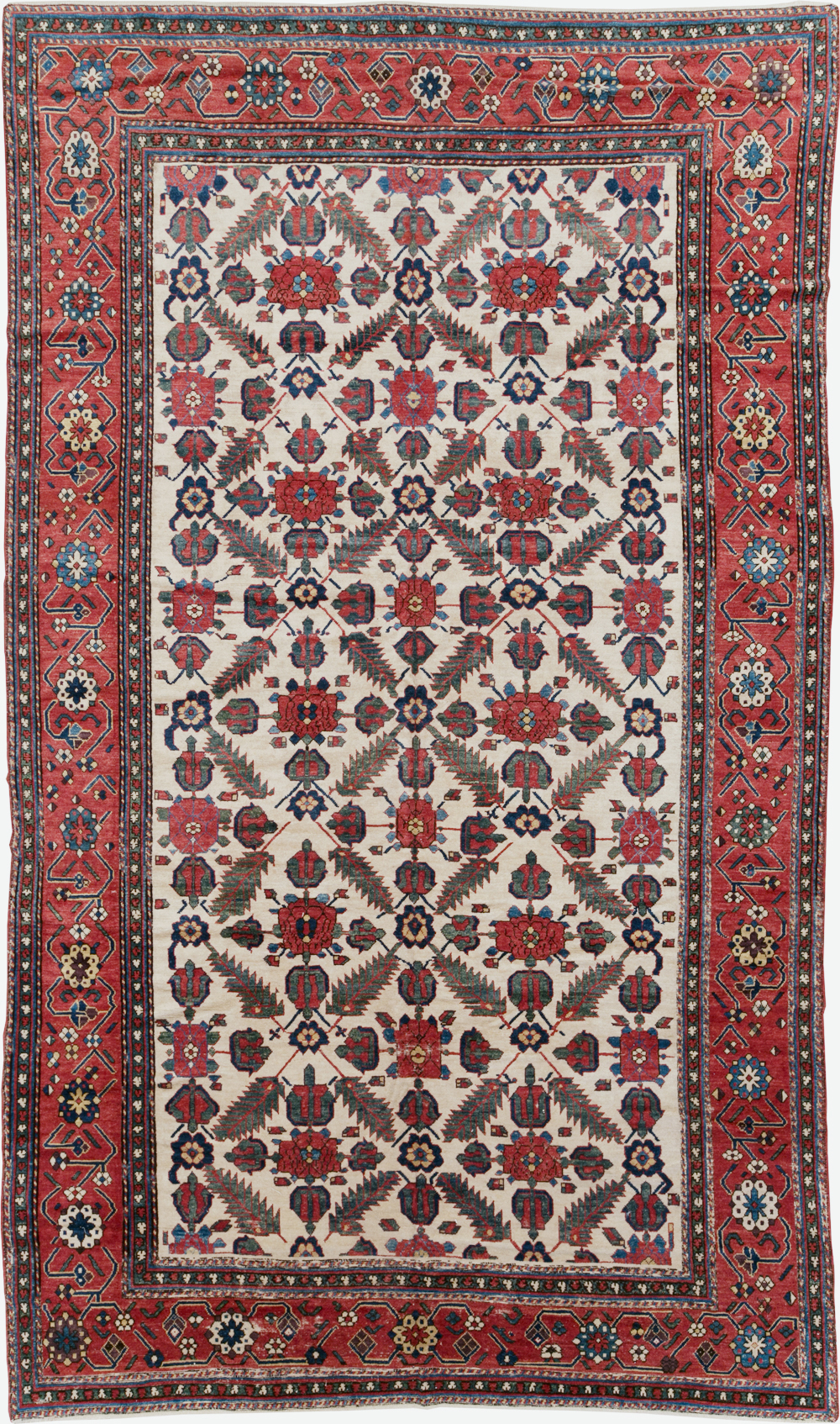 Vintage Northwest Persian Shahsavan Long Room Size Carpet, No.31451 - Gss