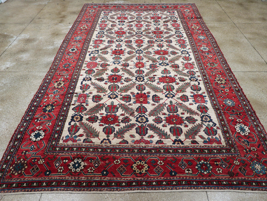 Vintage Northwest Persian Shahsavan Long Room Size Carpet, No.31451 - Gss