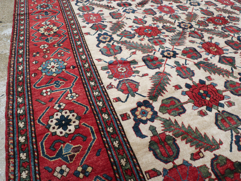Vintage Northwest Persian Shahsavan Long Room Size Carpet, No.31451 - Gss