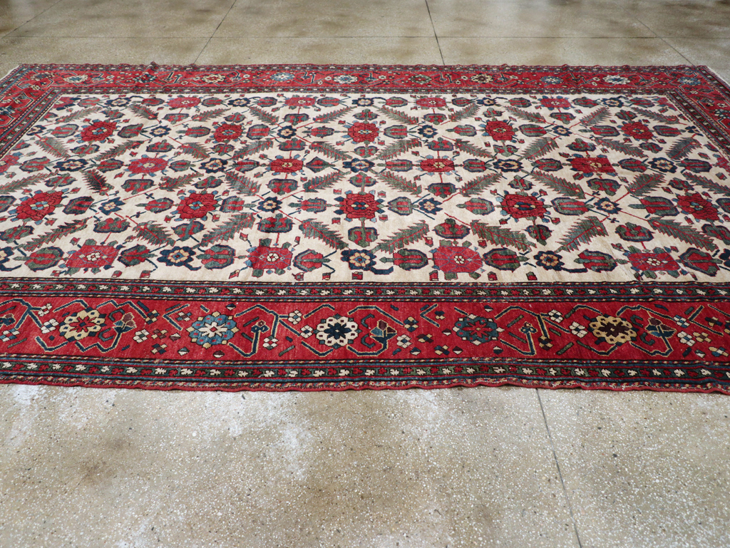 Vintage Northwest Persian Shahsavan Long Room Size Carpet, No.31451 - Gss