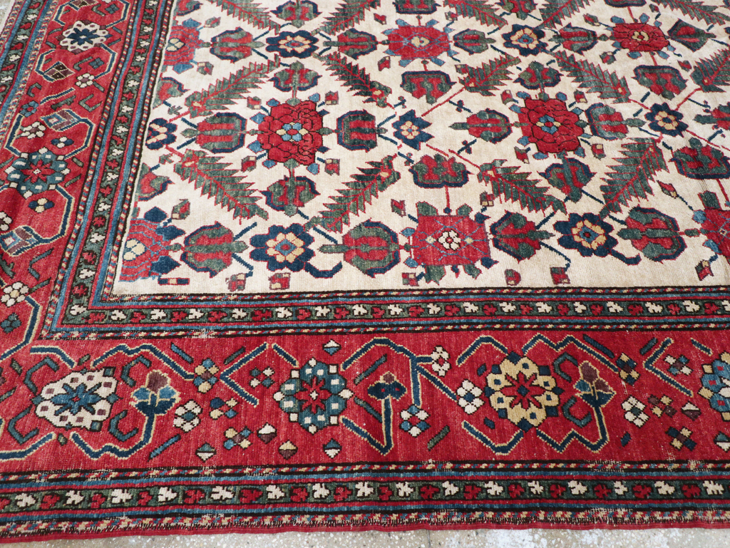 Vintage Northwest Persian Shahsavan Long Room Size Carpet, No.31451 - Gss
